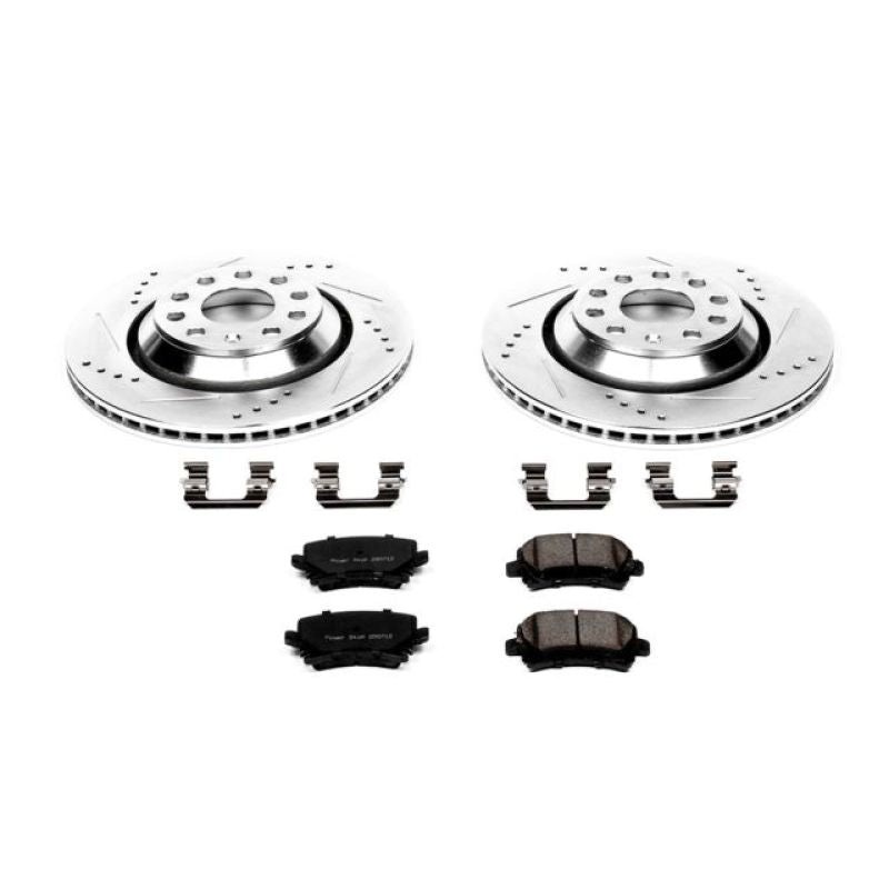 PowerStop Power Stop 09-17 Volkswagen CC Rear Z23 Evolution Sport Brake Kit