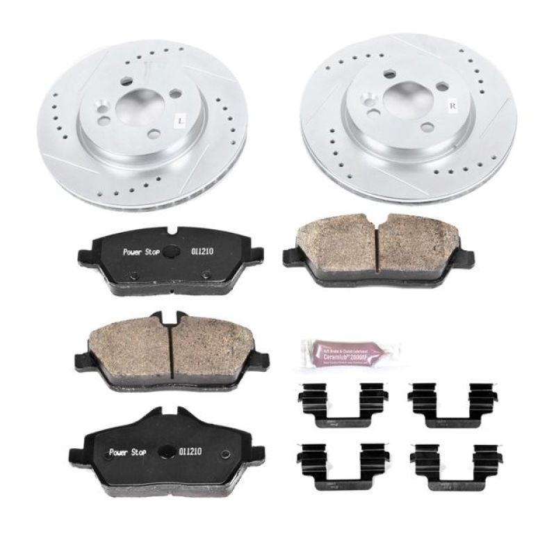 PowerStop Power Stop 11-16 Mini Cooper Front Z23 Evolution Sport Brake Kit