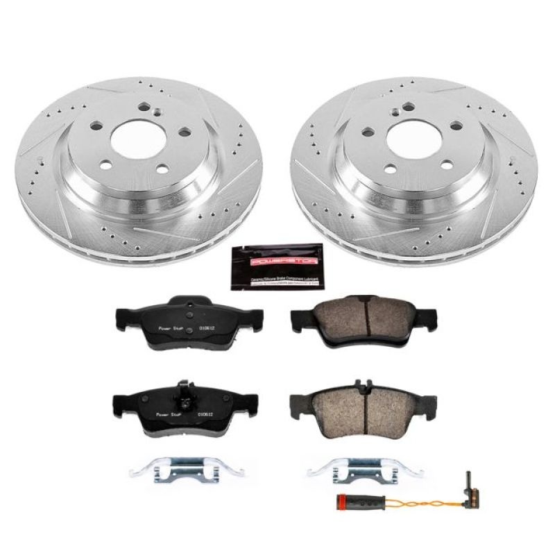 PowerStop Power Stop 12-13 Mercedes-Benz S350 Rear Z23 Evolution Sport Brake Kit