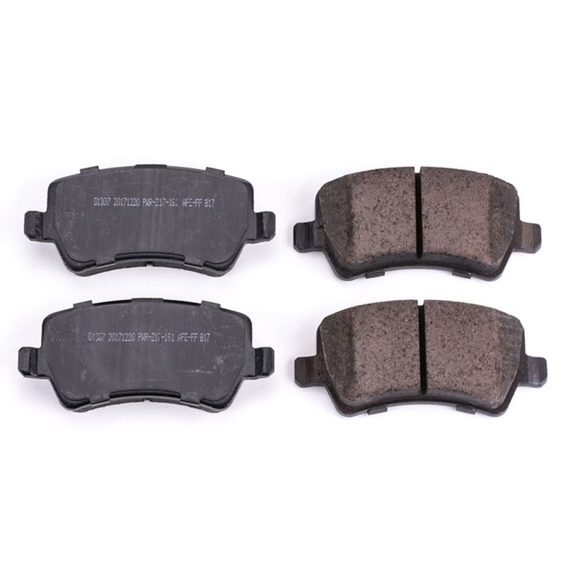 PowerStop Power Stop 13-15 Land Rover LR2 Rear Z16 Evolution Ceramic Brake Pads