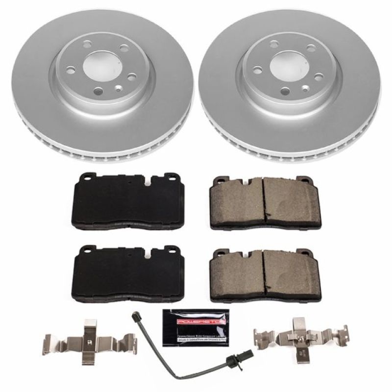 PowerStop Power Stop 14-17 Audi Q5 Front Z23 Evolution Sport Coated Brake Kit