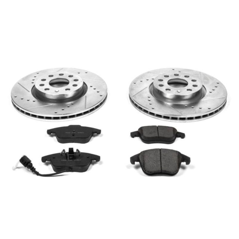 PowerStop Power Stop 15-18 Audi Q3 Front Z23 Evolution Sport Brake Kit