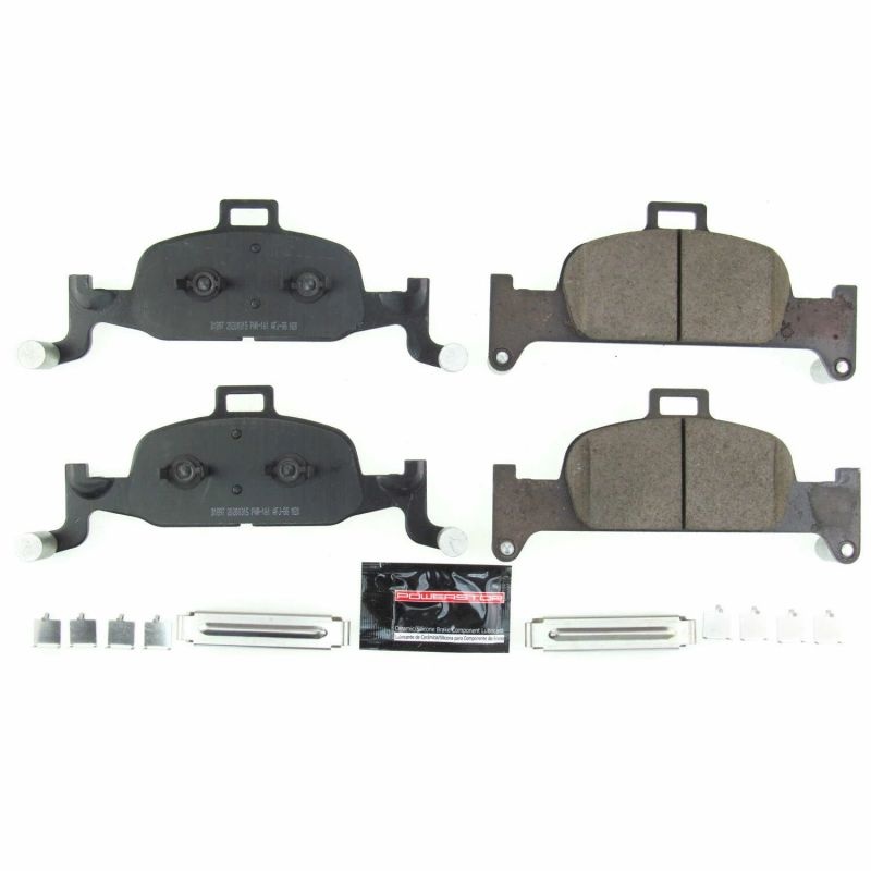 PowerStop Power Stop 17-18 Audi A4 Front Z23 Evolution Sport Brake Pads w/Hardware