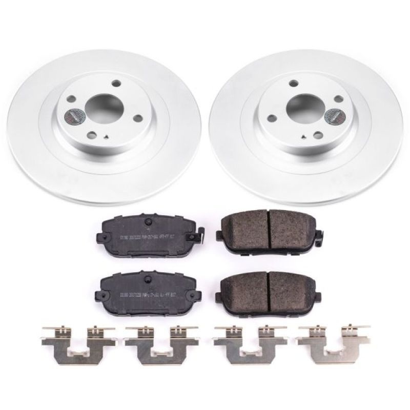 PowerStop Power Stop 17-19 Fiat 124 Spider Rear Z17 Evolution Geomet Coated Brake Kit