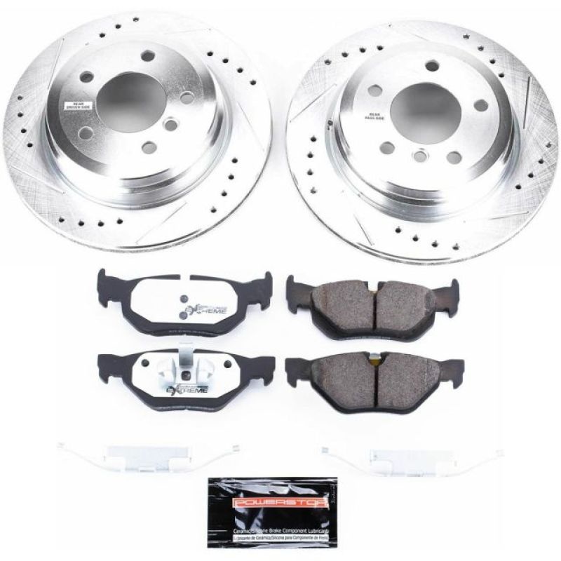 PowerStop Power Stop 2006 BMW 325xi Rear Z26 Street Warrior Brake Kit