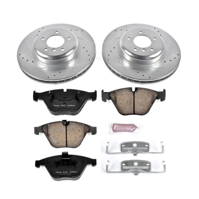 PowerStop Power Stop 2011 BMW 335d Front Z23 Evolution Sport Brake Kit
