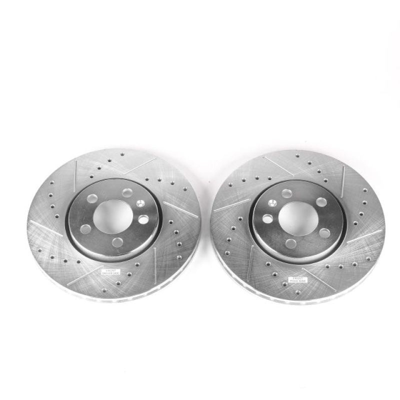 PowerStop Power Stop 99-10 Volkswagen Beetle Front Evolution Drilled & Slotted Rotors – Pair
