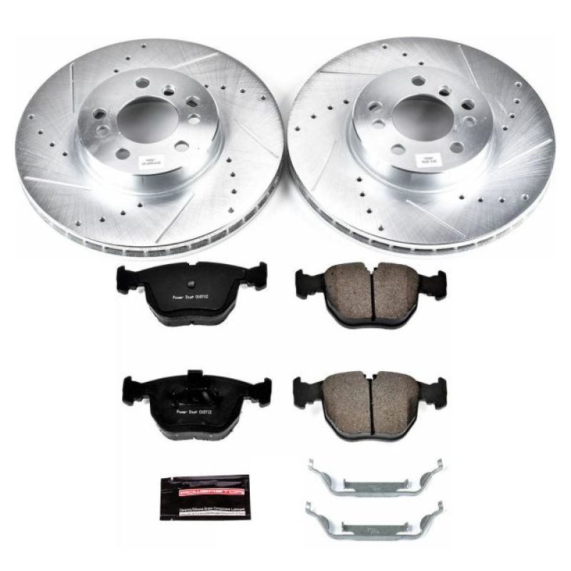 PowerStop Power Stop 00-06 BMW X5 Front Z23 Evolution Sport Brake Kit