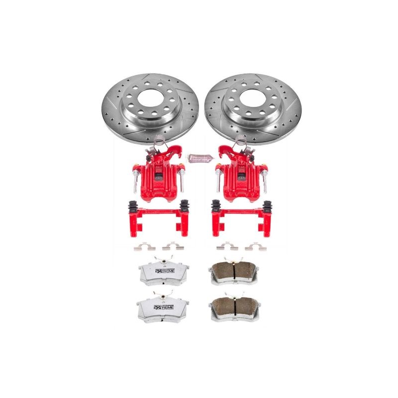 PowerStop Power Stop 02-05 Audi A4 Z26 Street Kit w/ Calipers – Rear