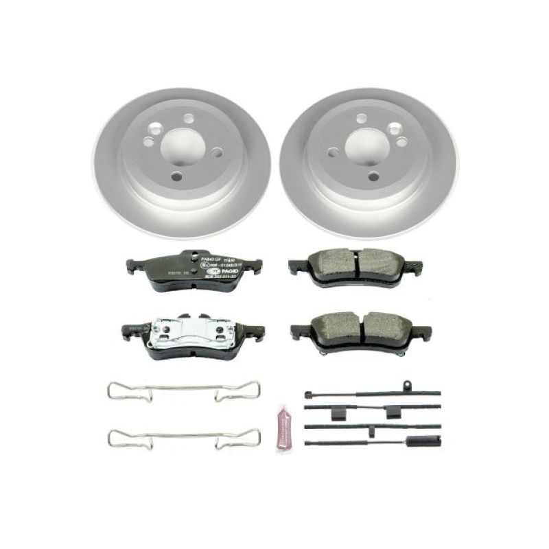PowerStop Power Stop 02-06 Mini Cooper Rear Euro-Stop Brake Kit