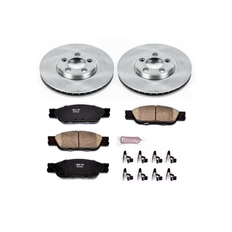 PowerStop Power Stop 03-04 Jaguar S-Type Front Autospecialty Brake Kit