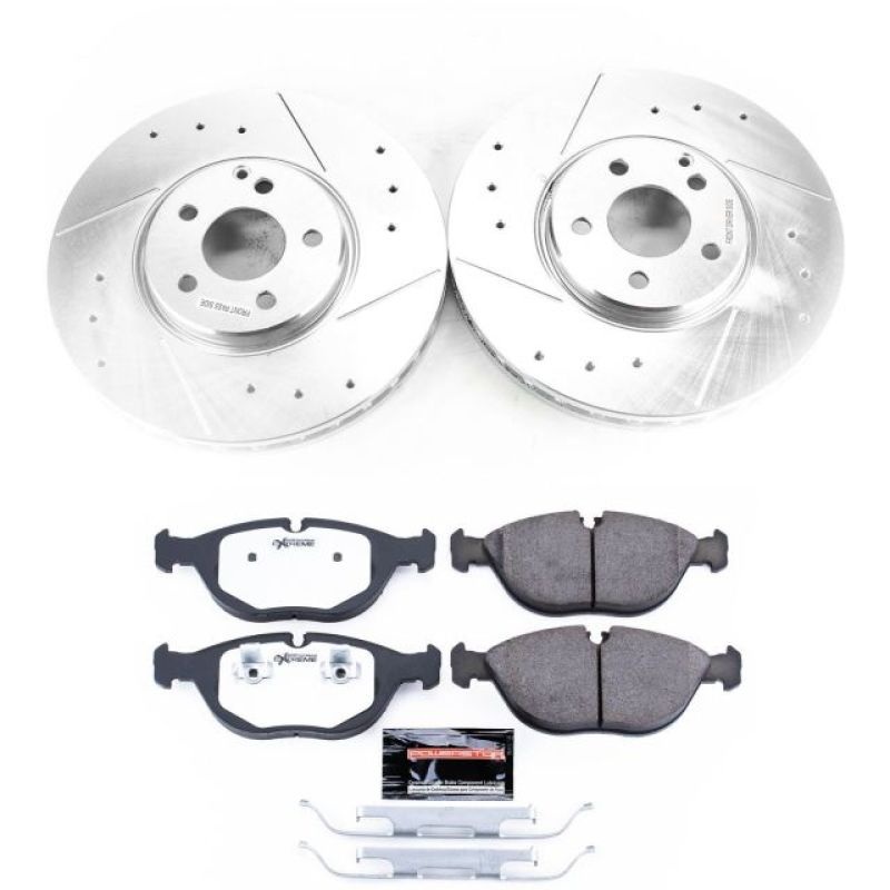 PowerStop Power Stop 04-05 Mercedes-Benz E500 Front Z26 Street Warrior Brake Kit