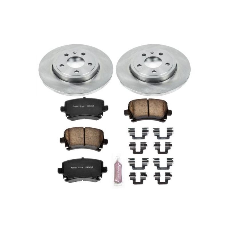 PowerStop Power Stop 05-09 Audi A4 Rear Autospecialty Brake Kit