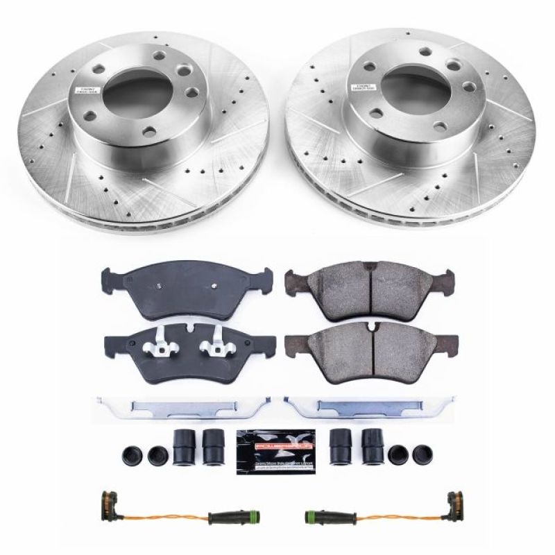 PowerStop Power Stop 05-10 Mercedes-Benz G55 AMG Front Z23 Evolution Sport Brake Kit