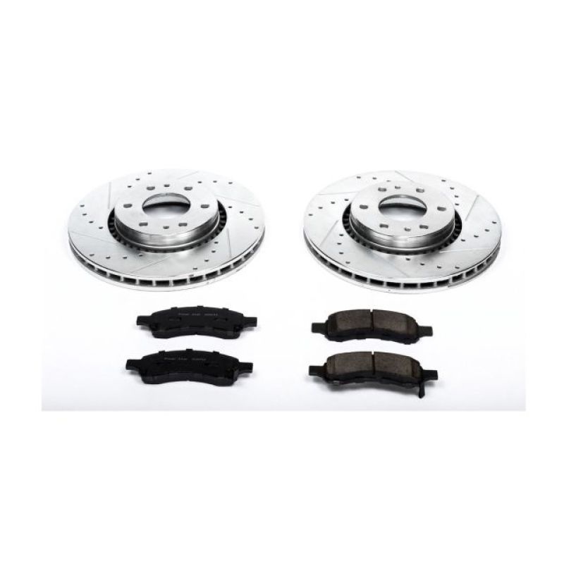 PowerStop Power Stop 06-07 Buick Rainier Front Z23 Evolution Sport Brake Kit
