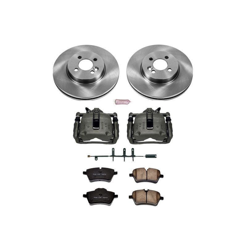 PowerStop Power Stop 07-08 Mini Cooper Front Autospecialty Brake Kit w/Calipers