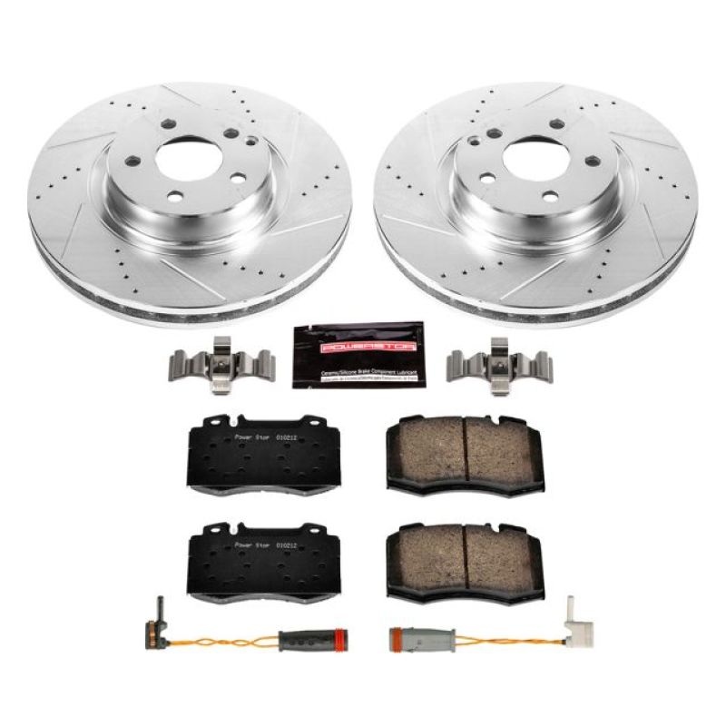 PowerStop Power Stop 07-09 Mercedes-Benz E350 Front Z23 Evolution Sport Brake Kit