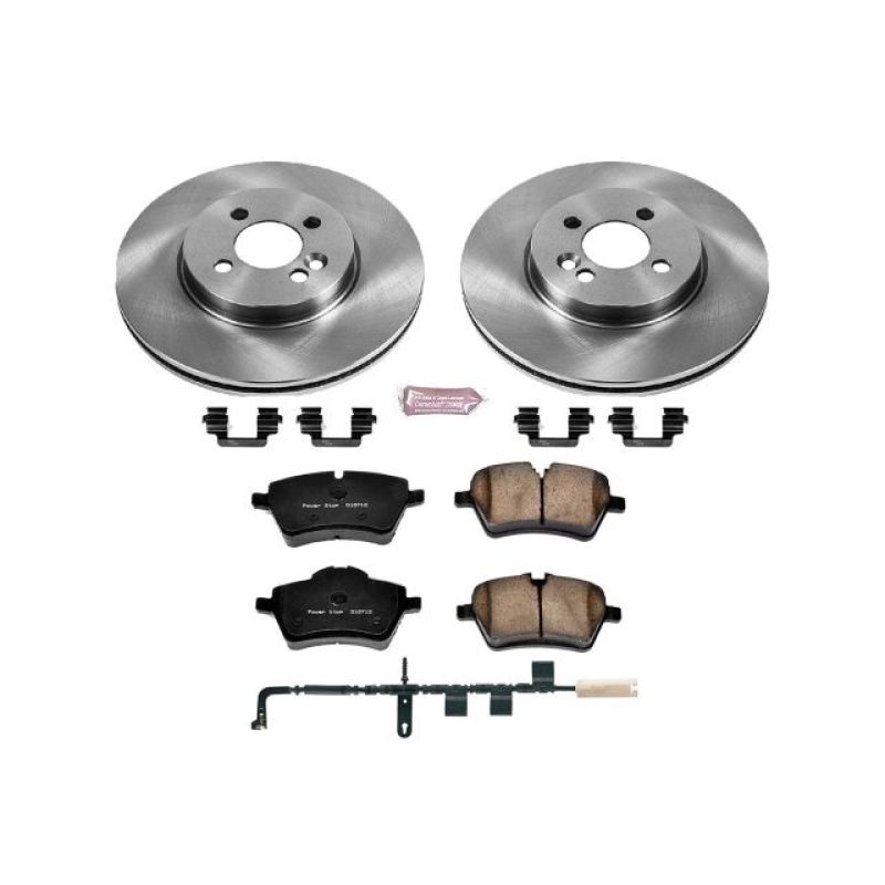 PowerStop Power Stop 07-10 Mini Cooper Front Autospecialty Brake Kit