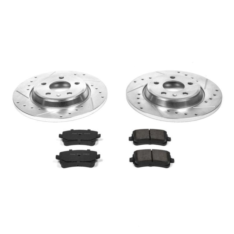 PowerStop Power Stop 09-16 Audi A4 Rear Z23 Evolution Sport Brake Kit