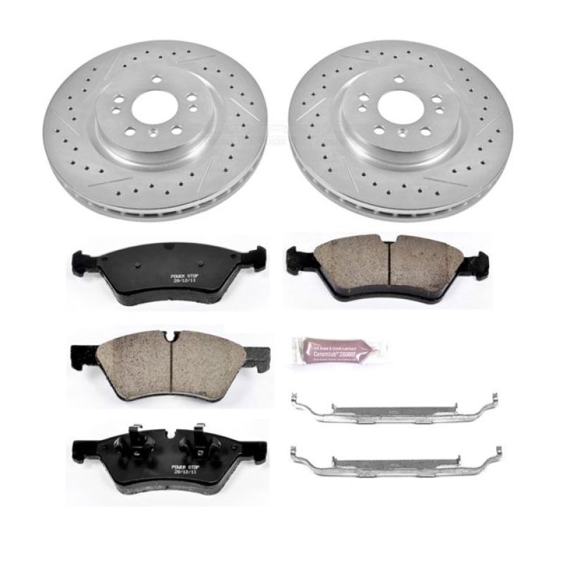 PowerStop Power Stop 10-11 Mercedes-Benz ML450 Front Z23 Evolution Sport Brake Kit
