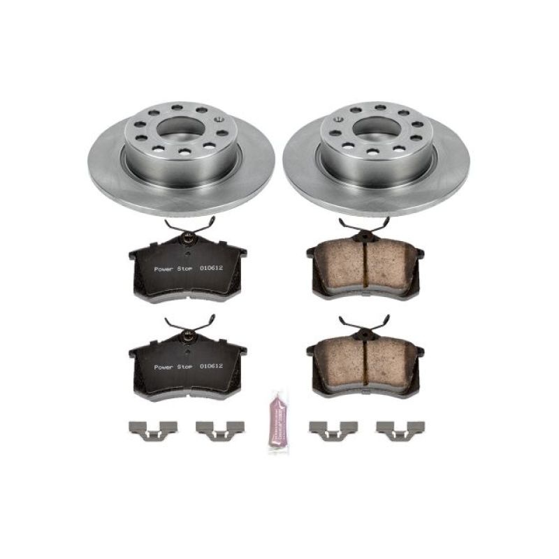 PowerStop Power Stop 10-13 Audi A3 Rear Autospecialty Brake Kit
