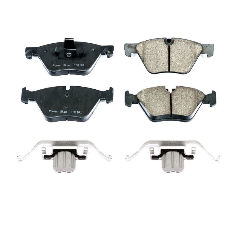PowerStop Power Stop 11-16 BMW 528i Front Z17 Evolution Ceramic Brake Pads w/Hardware