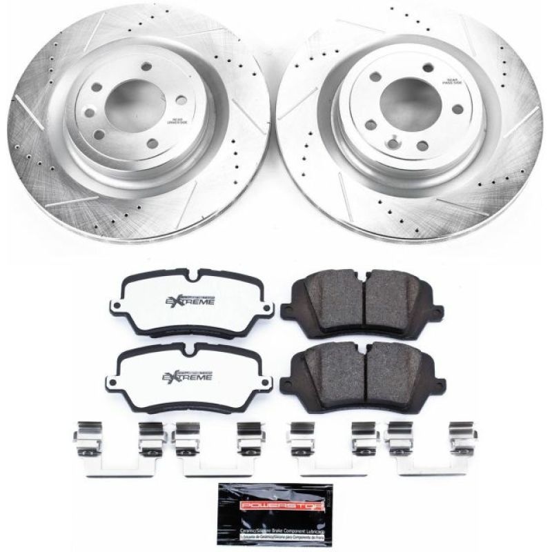 PowerStop Power Stop 2017 Land Rover Discovery Rear Z36 Truck & Tow Brake Kit