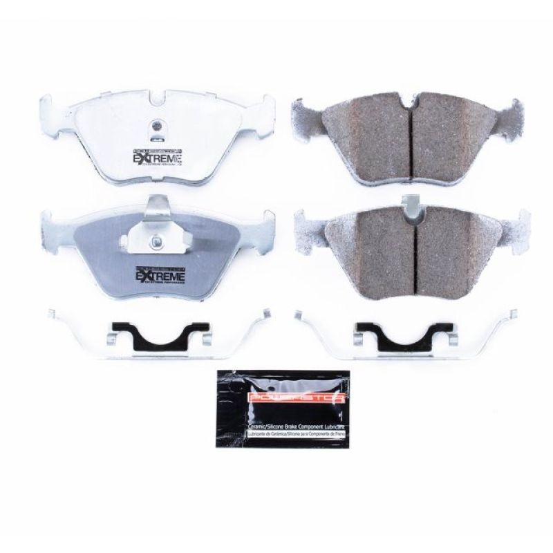 PowerStop Power Stop 01-05 BMW 525i Front Z26 Extreme Street Brake Pads w/Hardware