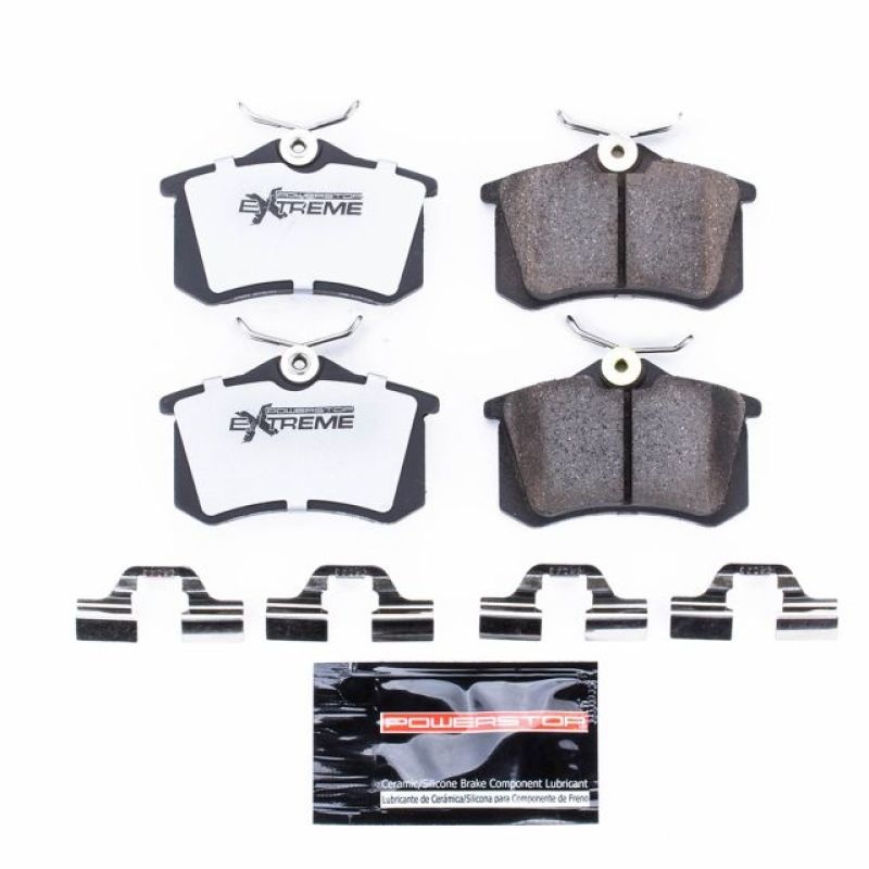 PowerStop Power Stop 03-04 Audi A4 Rear Z26 Extreme Street Brake Pads w/Hardware