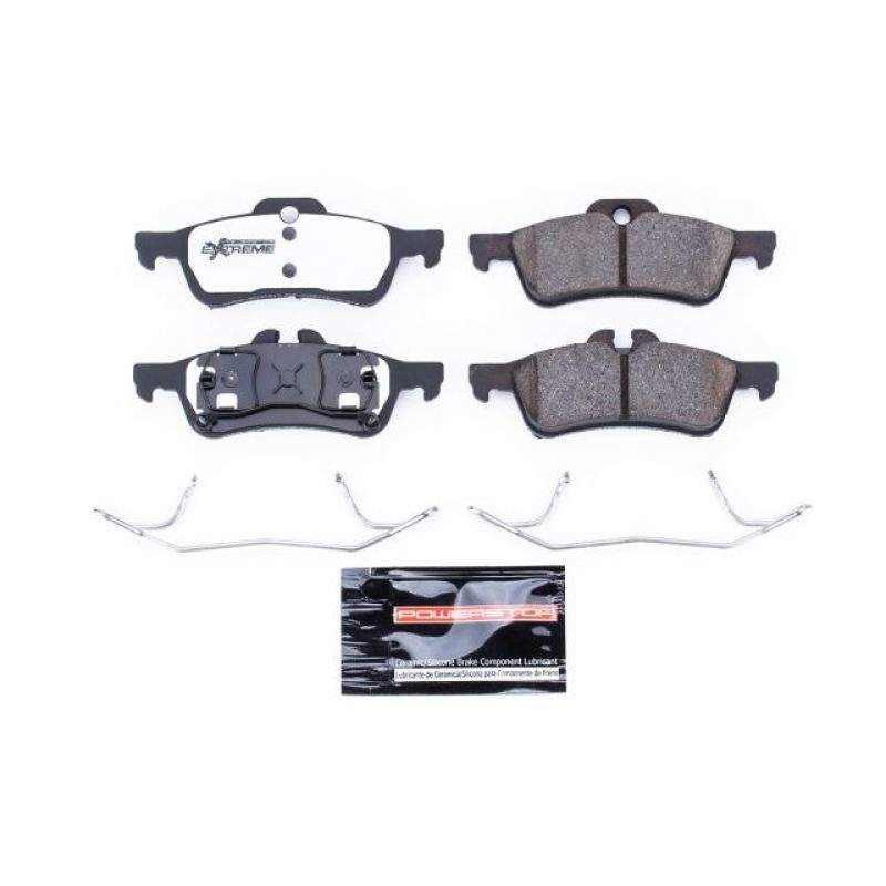 PowerStop Power Stop 04-08 Mini Cooper Rear Z26 Extreme Street Brake Pads w/Hardware