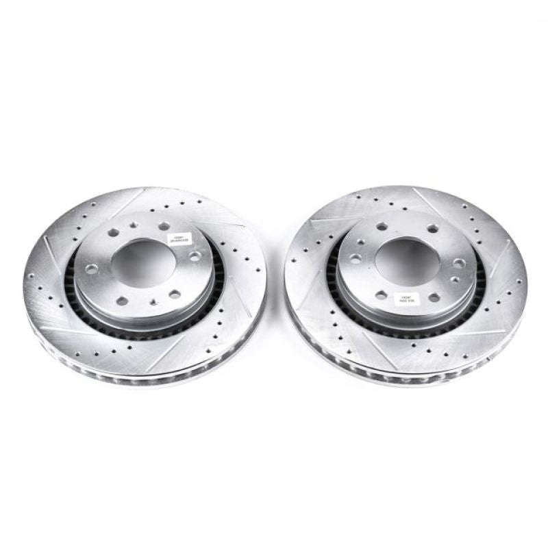 PowerStop Power Stop 06-07 Buick Rainier Front Evolution Drilled & Slotted Rotors – Pair