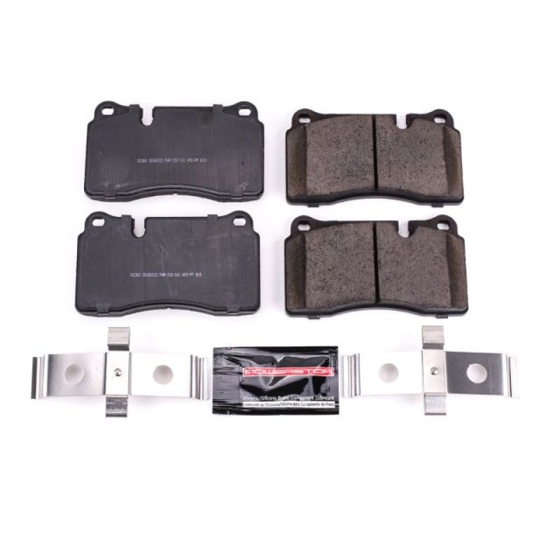 PowerStop Power Stop 06-09 Land Rover Range Rover Front Z23 Evolution Sport Brake Pads w/Hardware