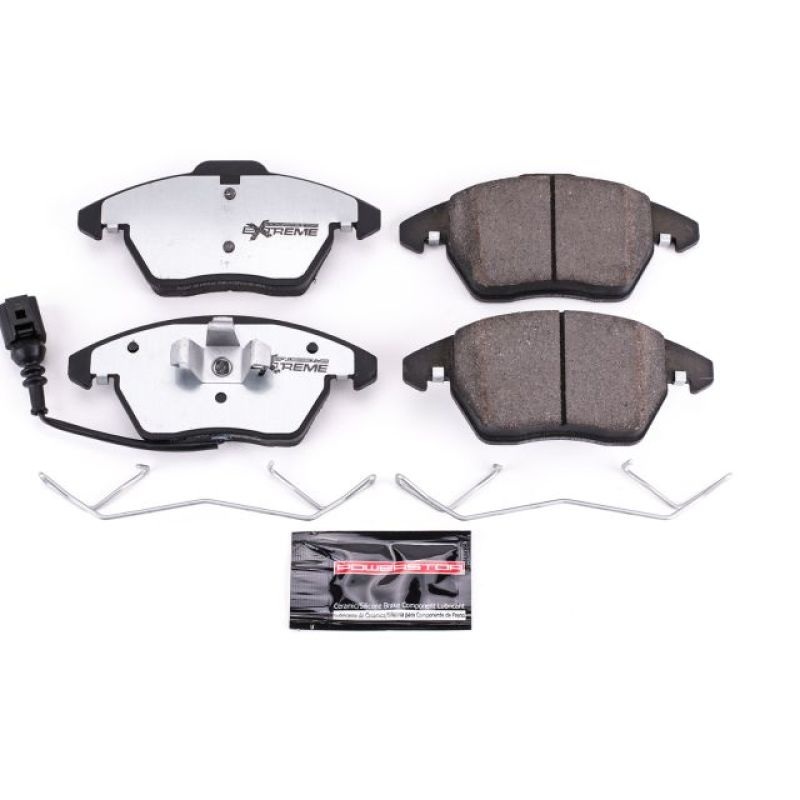 PowerStop Power Stop 06-13 Audi A3 Front Z26 Extreme Street Brake Pads w/Hardware
