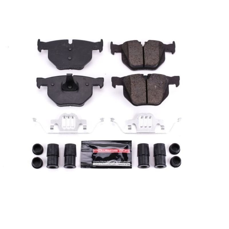 PowerStop Power Stop 07-18 BMW X5 Rear Z23 Evolution Sport Brake Pads w/Hardware