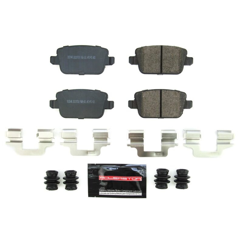 PowerStop Power Stop 08-12 Land Rover LR2 Rear Z23 Evo Sport Brake Pads w/Hardware