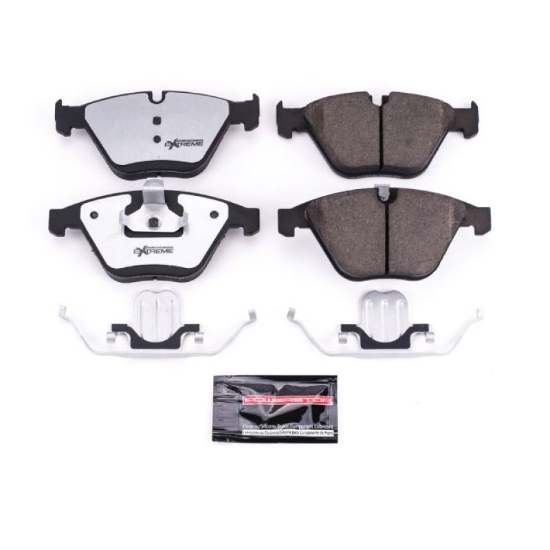 PowerStop Power Stop 08-13 BMW 328i Front Z26 Extreme Street Brake Pads w/Hardware