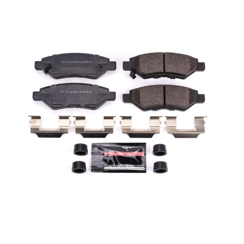 PowerStop Power Stop 08-14 Cadillac CTS Rear Z23 Evolution Sport Brake Pads w/Hardware