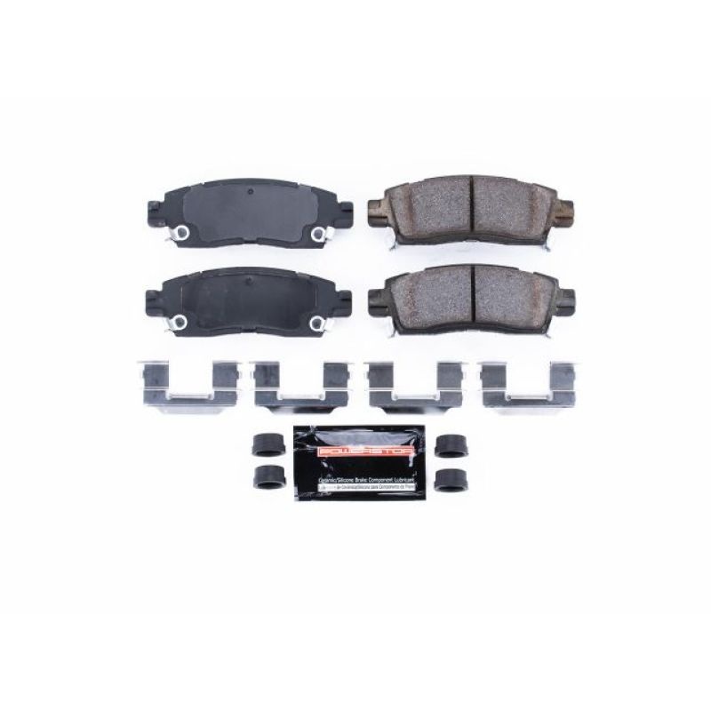 PowerStop Power Stop 08-17 Buick Enclave Rear Z23 Evolution Sport Brake Pads w/Hardware
