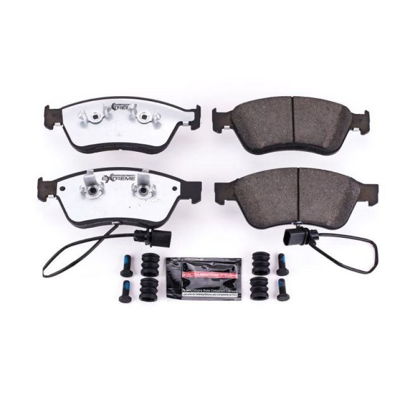 PowerStop Power Stop 09-11 Audi A6 Quattro Front Z26 Extreme Street Brake Pads w/Hardware