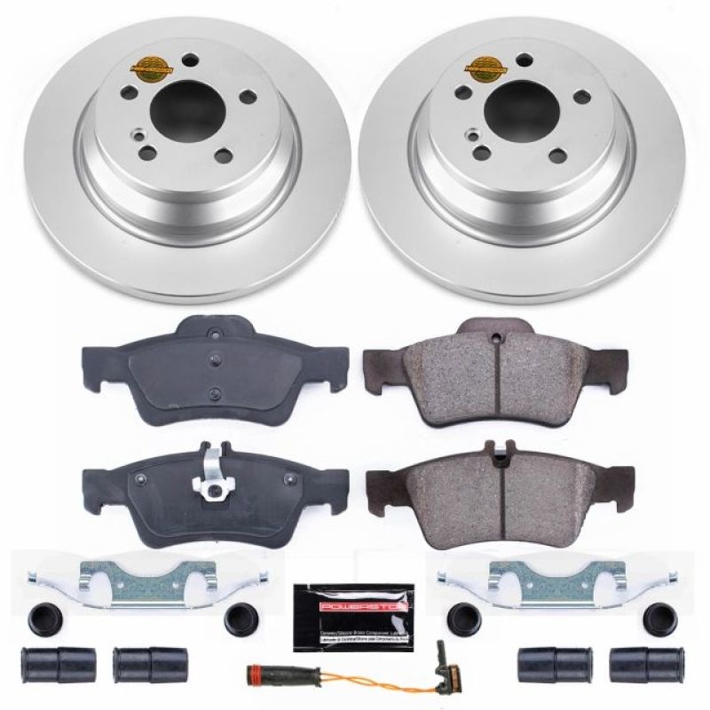PowerStop Power Stop 10-13 Mercedes-Benz S400 Rear Z23 Evolution Sport Coated Brake Kit