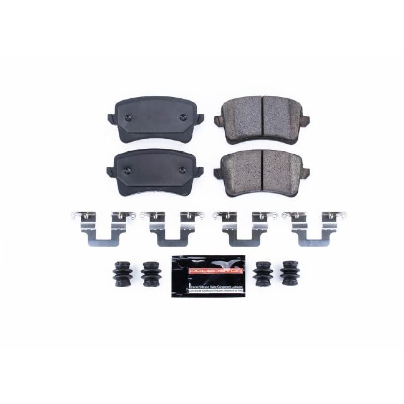 PowerStop Power Stop 10-16 Audi A4 Rear Z23 Evolution Sport Brake Pads w/Hardware