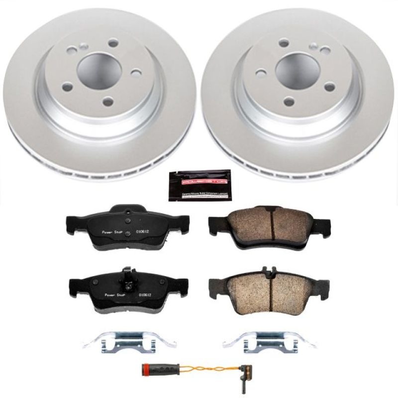 PowerStop Power Stop 12-13 Mercedes-Benz S350 Rear Z23 Evolution Sport Coated Brake Kit