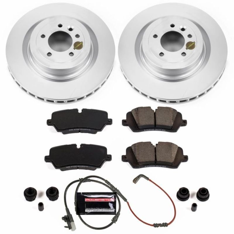 PowerStop Power Stop 13-18 Land Rover Range Rover Rear Z23 Evolution Sport Coated Brake Kit