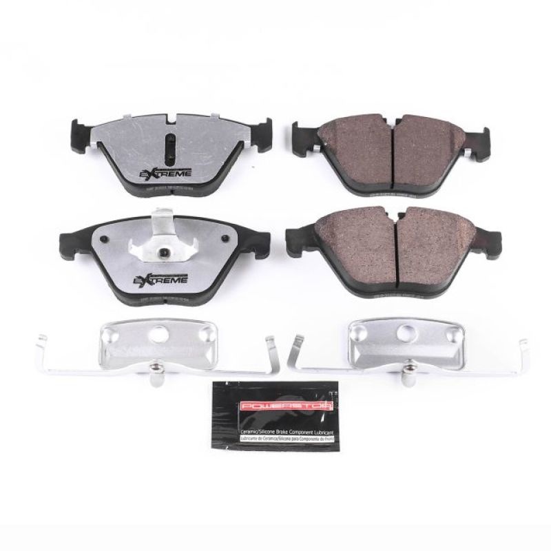 PowerStop Power Stop 14-16 BMW 528i Front Z26 Extreme Street Brake Pads w/Hardware