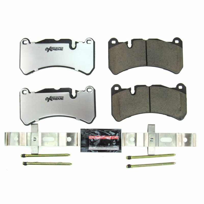 PowerStop Power Stop 17-18 Alfa Romeo Giulia Front Z26 Extreme Street Brake Pads w/Hardware