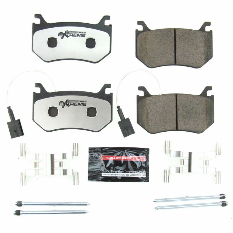 PowerStop Power Stop 17-18 Alfa Romeo Giulia Rear Z26 Extreme Street Brake Pads w/Hardware