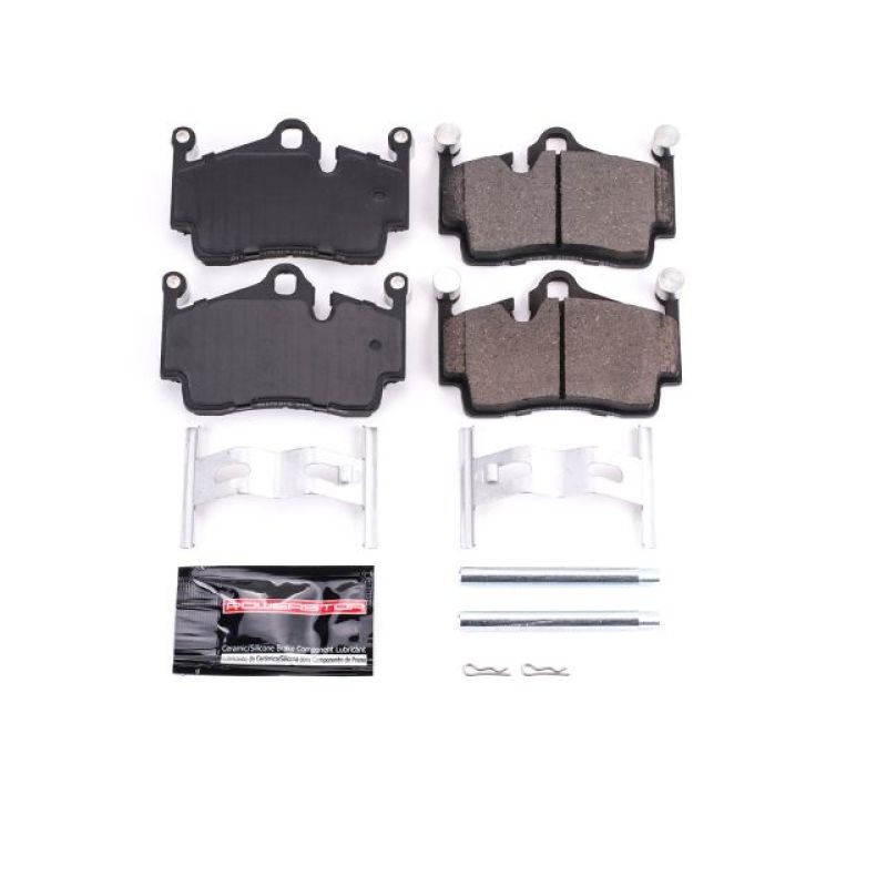 PowerStop Power Stop 17-18 Porsche 718 Boxster Rear Z23 Evolution Sport Brake Pads w/Hardware