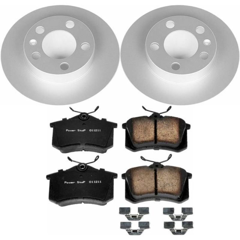 PowerStop Power Stop 99-06 Audi TT Rear Z23 Evolution Sport Coated Brake Kit
