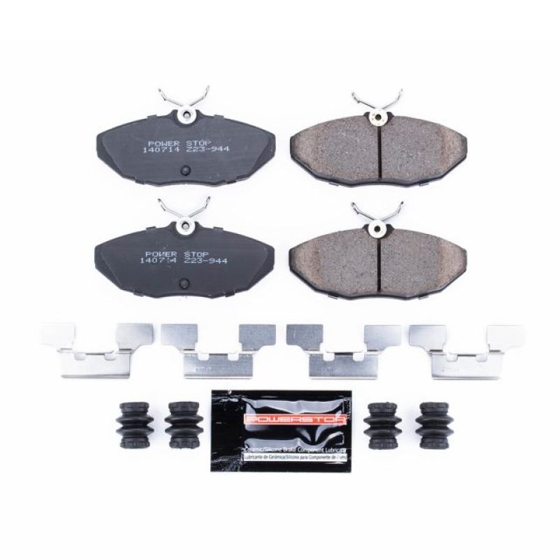 PowerStop Power Stop 03-05 Jaguar S-Type Rear Z23 Evolution Sport Brake Pads w/Hardware