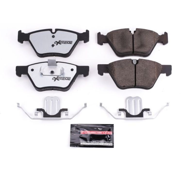 PowerStop Power Stop 06-07 BMW 323i Front Z26 Extreme Street Brake Pads w/Hardware